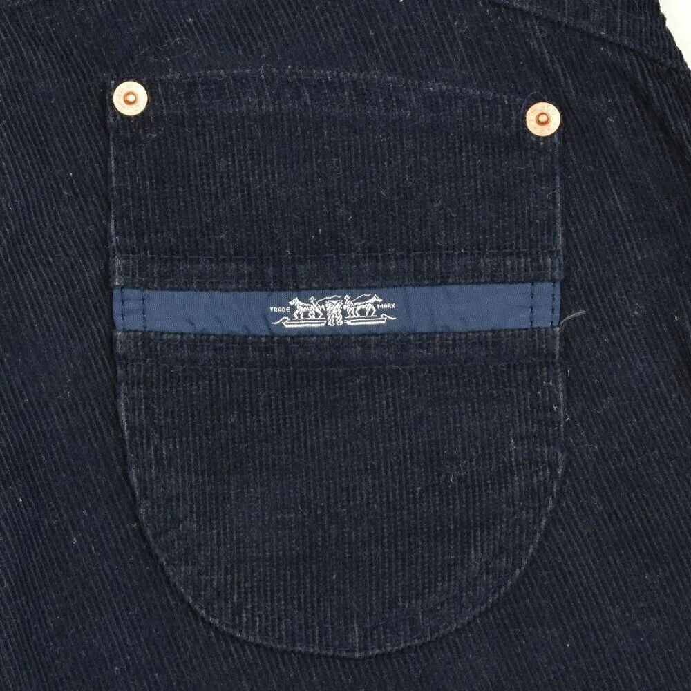 Vintage 70s Levi's Corduroy High Waist Wide Leg Pants Jeans - 27 - Picture 5 of 9